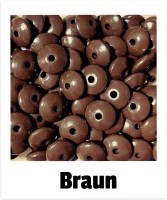 Holzlinsen 14mm braun